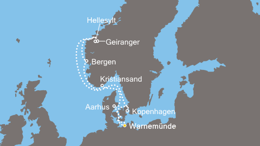 Norwegen, Dänemark